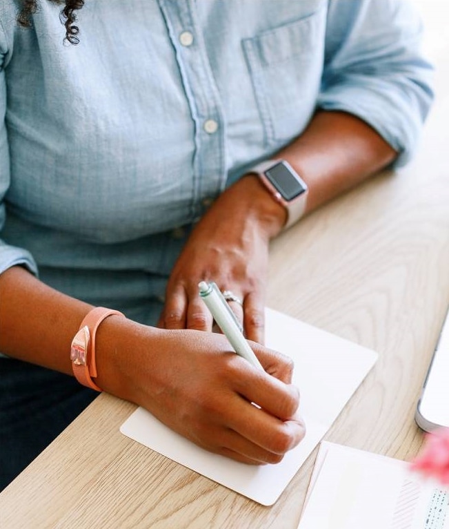 putting your goals down on paper
